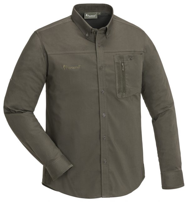 Pinewood® Tiveden TC-Stretch Shirt insect-stop Heren 5016 - Afbeelding 2